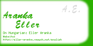 aranka eller business card